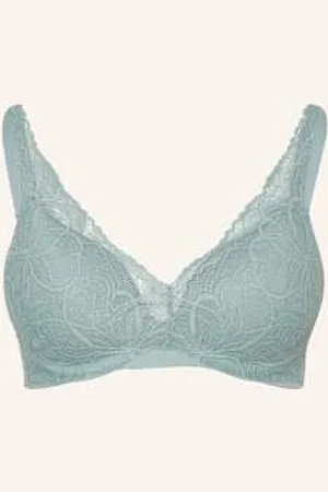 Triumph Biustonosz Z Fiszbinami Body Make-Up Illusion Lace blau