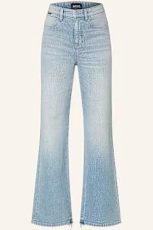 HUGO BOSS Jeansy Straight Rosalya blau