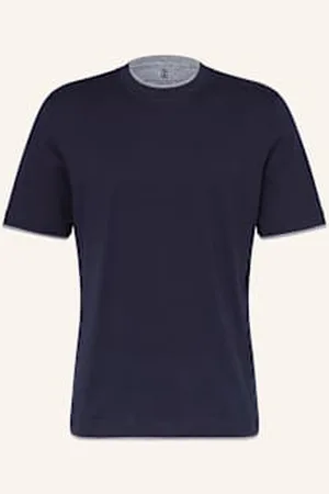 Brunello Cucinelli T-Shirt blau
