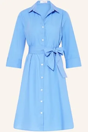 Rossana Diva Sukienka Koszulowa Z Rękawami 3/4 blau