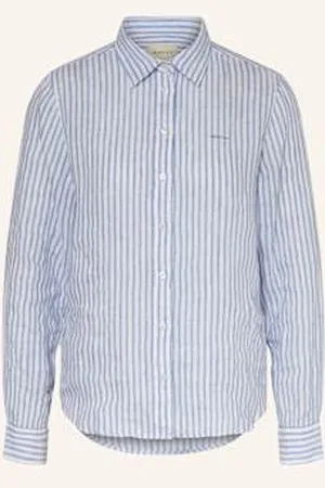 GANT Koszula Z Lnu blau