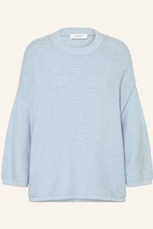 Comma, Sweter Z Rękawem 3/4 blau