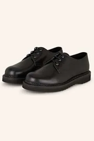 OUR LEGACY Buty Sznurowane Trampler schwarz