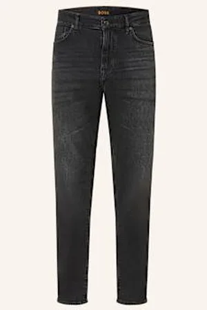 HUGO BOSS Jeansy Onyx Slim Tapered Fit grau