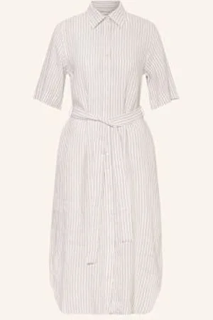 GANT Sukienka Z Lnu beige