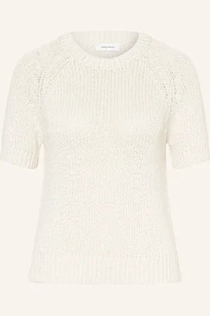 DARLING HARBOUR Dzianinowa Koszulka beige