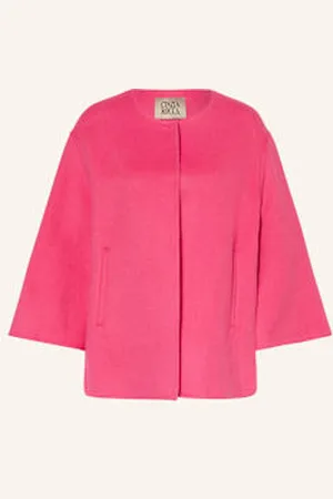 Cinzia Rocca Żakiet Pudełkowy pink