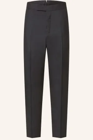 Thom Browne Spodnie Garniturowe Slim Fit schwarz