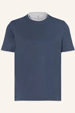 Brunello Cucinelli T-Shirt blau