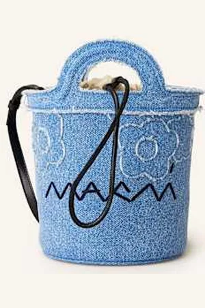Marni Torebka Tropicalia Mini blau