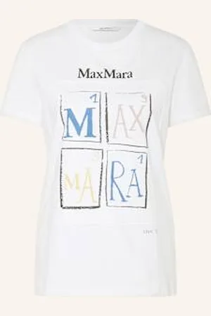 Max Mara T-Shirt Colibri weiss