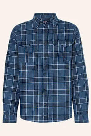 Fjällräven Koszula Outdoorowa Relaxed Fit blau