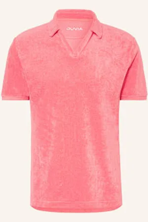 Juvia Koszulka Polo Z Materiału Frotte pink