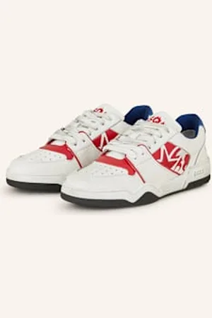 Dsquared2 Sneakersy Spiker weiss