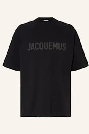 Jacquemus T-Shirt Le Tshirt Typo schwarz