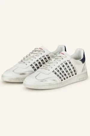Dsquared2 Sneakersy Boxer weiss
