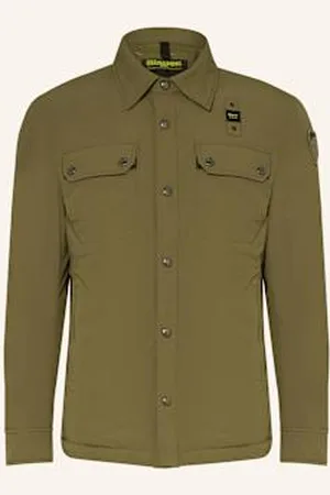Blauer Overjacket Evans gruen