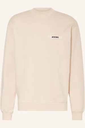 Jacquemus Bluza Nierozpinana Le Sweatshirt Gros Grain beige