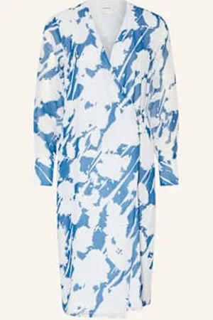 Calvin Klein Sukienka Kopertowa blau