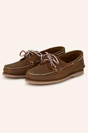 Timberland Mokasyny Żeglarskie braun