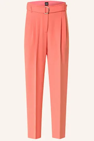 HUGO BOSS Spodnie 7/8 Tapiah pink