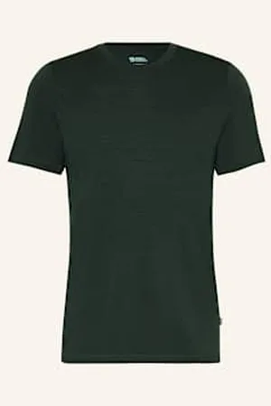 Fjällräven T-Shirt Abisko Mit Wełną Merino blau