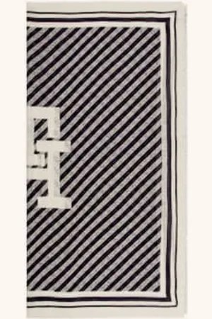 Tommy Hilfiger Chusta Lniana blau
