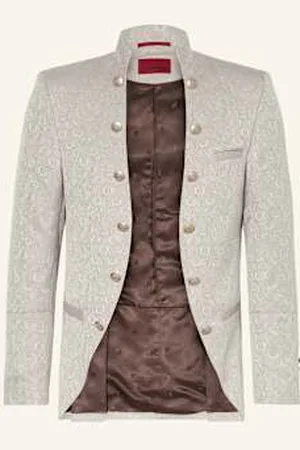 Wilvorst Marynarka Extra Slim Fit beige