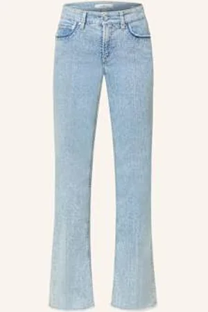 Cambio Jeansy Flare Paris blau
