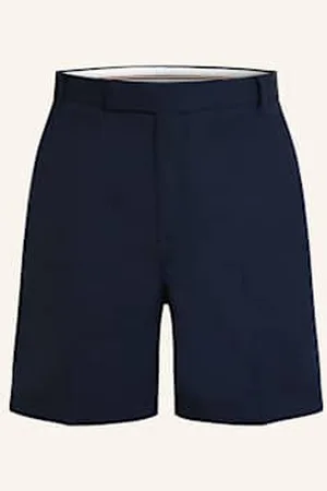 Thom Browne Szorty Chinosy Extra Slim Fit blau