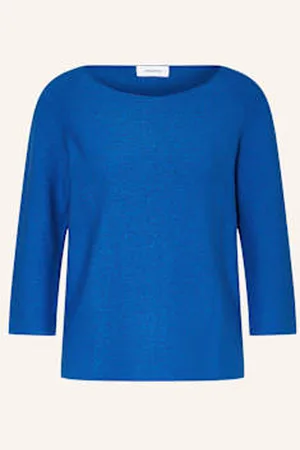 DARLING HARBOUR Sweter Z Rękawem 3/4 blau
