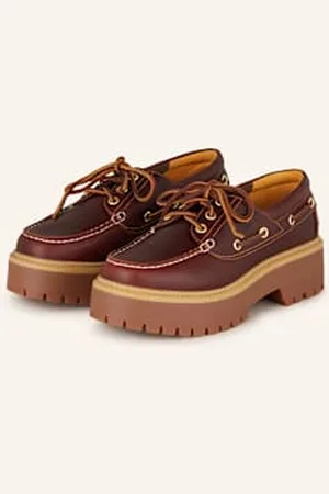 Timberland Mokasyny Żeglarskie braun