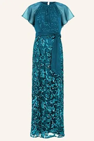 Phase Eight Sukienka Talia Z Cekinami blau