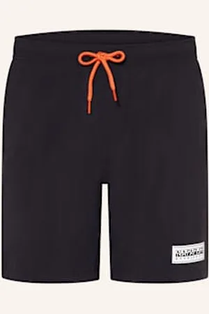 Napapijri Kąpielówki Bokserki Box Logo schwarz