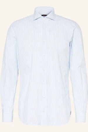 Windsor Koszula Lano-W Regular Fit blau