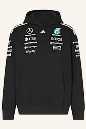 adidas Bluza Z Kapturem Mercedes – Amg Petronas Formula One Team Team Hood Men schwarz