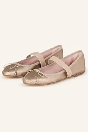 Pretty Ballerinas Baleriny Nicole gold