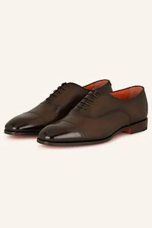 santoni Obuwie Sznurowane Archie braun