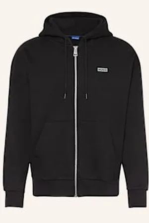 Hugo Blue Bluza Rozpinana Oversize Nardimez schwarz
