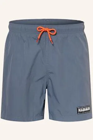 Napapijri Kąpielówki Bokserki Box Logo blau