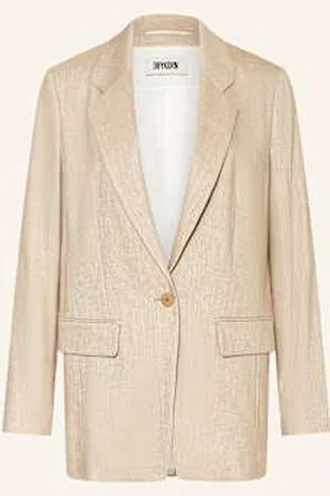 Drykorn Blezer Glendale Z Lnem beige