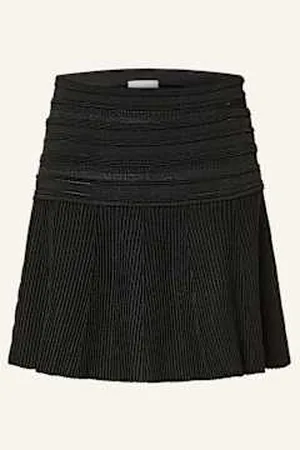 Claudie Pierlot Spódnica Z Dzianiny schwarz