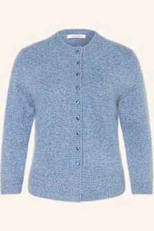 Dorothee Schumacher Kardigan Fluffy Statements Z Kaszmirem blau