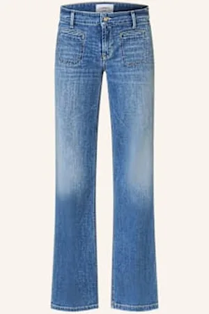 Cambio Jeansy Flared Tess blau