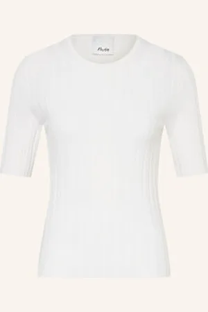 Allude T-Shirt weiss