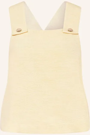 Claudie Pierlot Bluzka Bez Rękawów beige