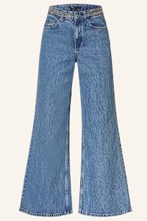 Maje Jeansy Z Nitami blau