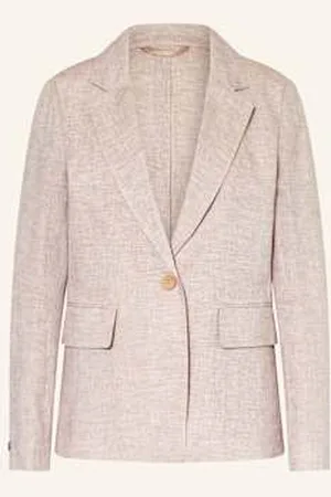 PESERICO SIGN Blezer Z Lnu beige