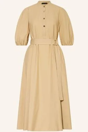 Liu Jo Sukienka Z Rękawem 3/4 beige