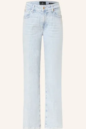 7 for all Mankind Jeansy Straight Calie blau